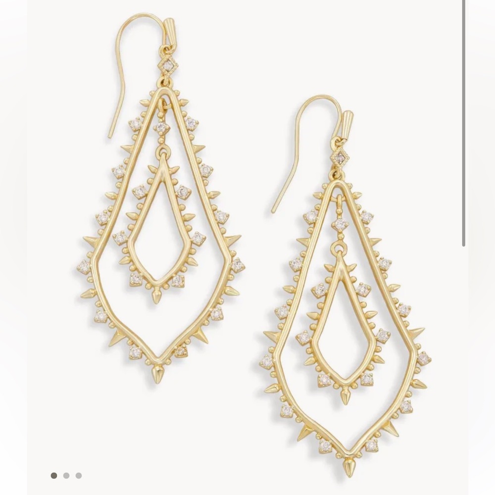 Kendra Scott Alice Drop Earrings 💛